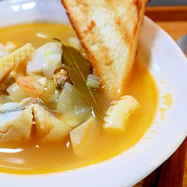 鱈と野菜のスープ＊パプリカ風味